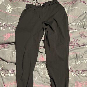 Lululemon black stretch HR Joggers size 8